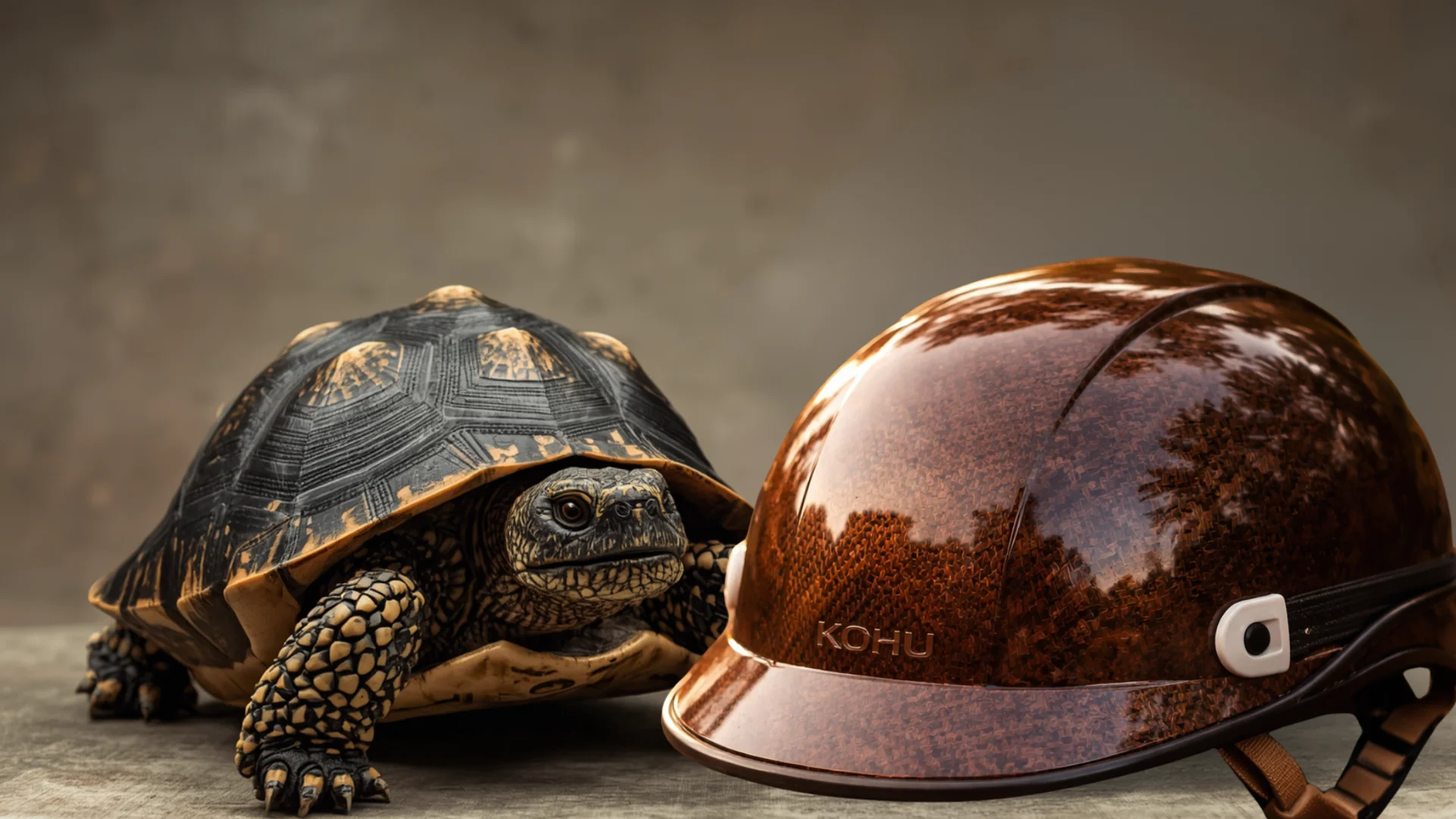 KOHU coconut-fiber composite industrial helmet